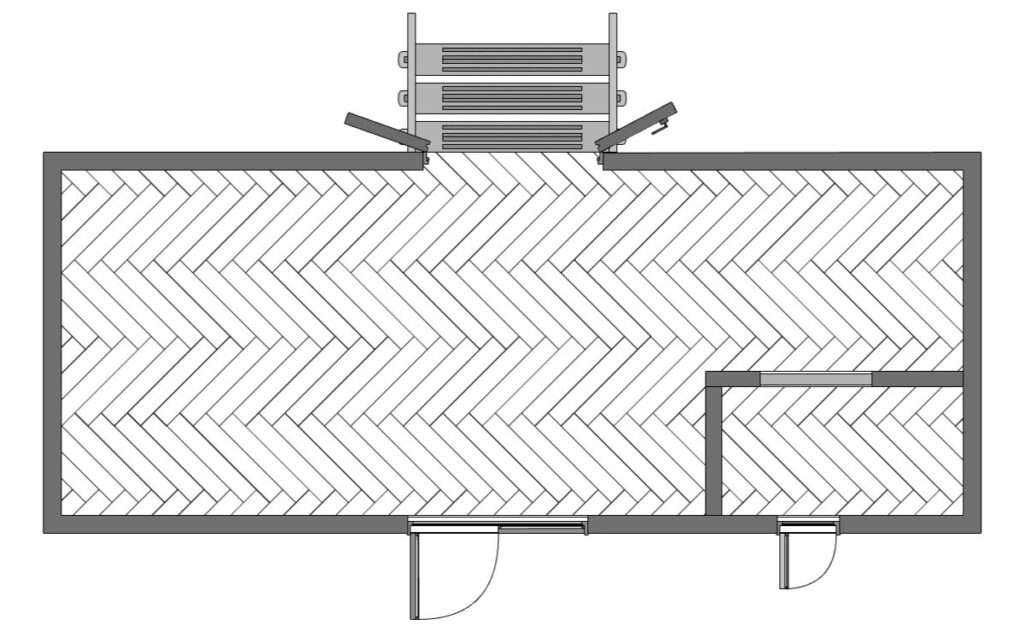 The Grand Shepherd Hut Floorplan