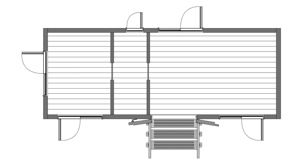 The Haven 2 unfurnished floorplan
